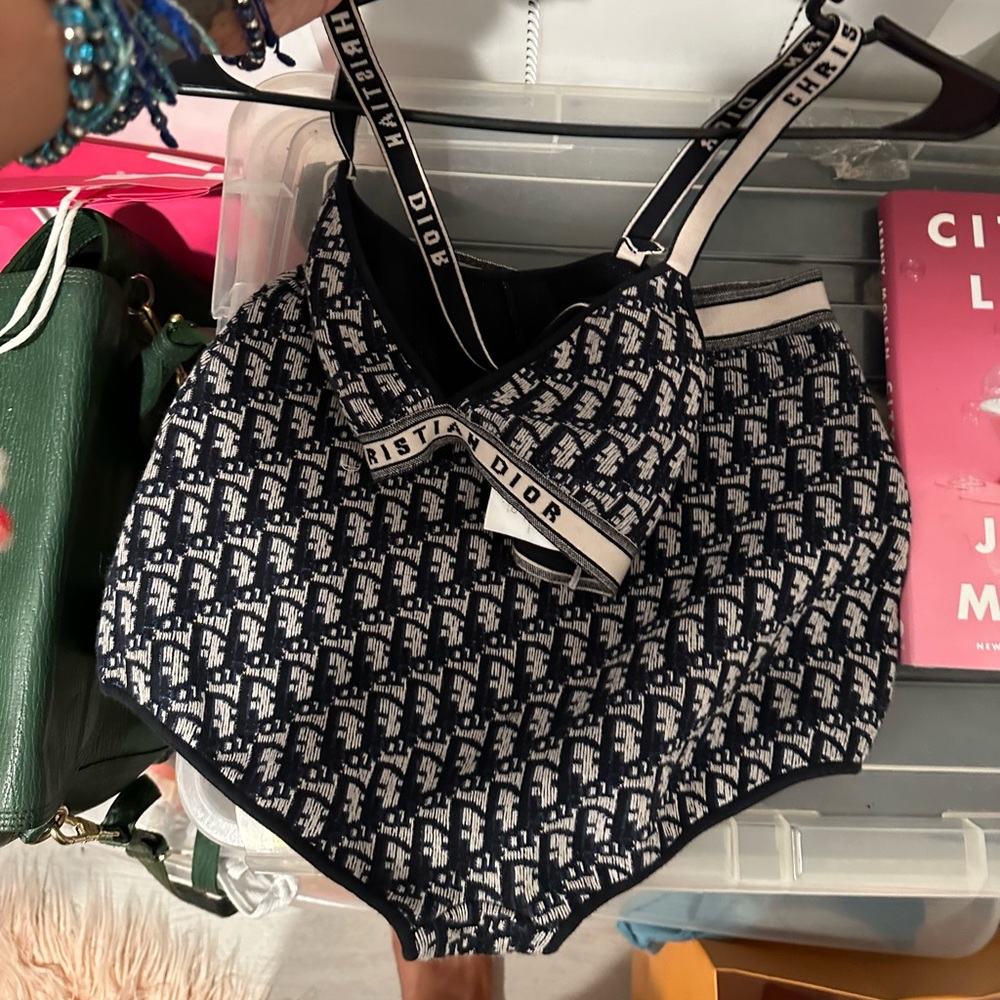 Christian Dior bathing suit bra and bottom